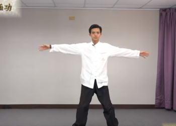 天地人調元之地-第一層12瓣蓮花6-8式│玄宇太極功