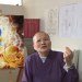 從生活參悟神佛智慧 彌智開談《拈花微笑 自在如來》畫作