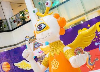 公仔潮流夯！陳金龍星際寶寶MI-DI彌諦嗨翻台南新天地