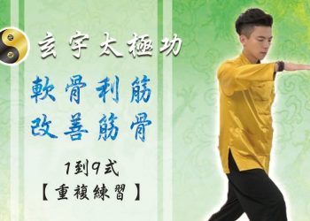 【重複演練篇】 軟骨利筋，改善筋骨：背面1-9式│天地人調元之人│玄宇太極功