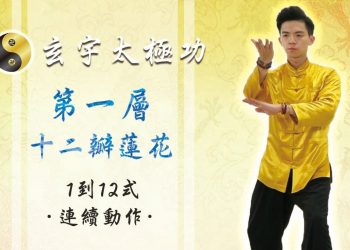 12瓣蓮花 1~12式 連續動作│天地人調元之地-第一層│玄宇太極功