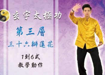 36瓣蓮花 1-6式│天地人調元之地-第三層│玄宇太極功