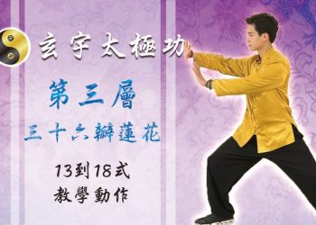 36瓣蓮花 13-18式│天地人調元之地-第三層│玄宇太極功